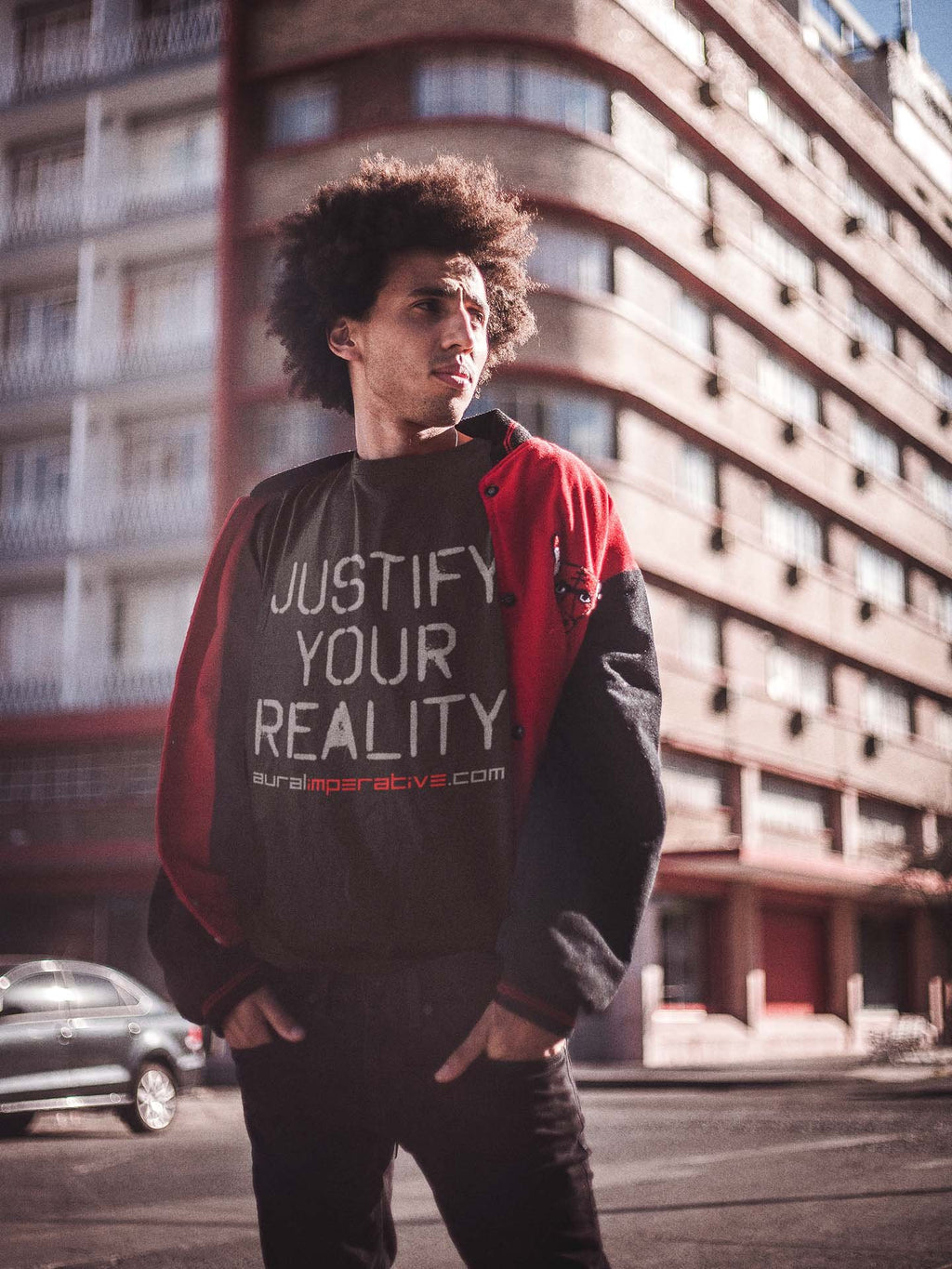 Aural Imperative "Justify Your Reality" Tee